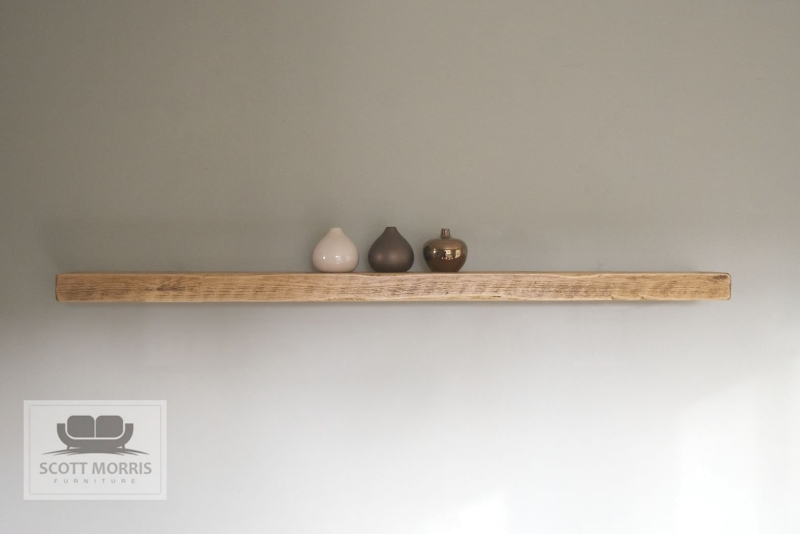 Scott Morris Furniture 15cm deep Solid Wood Floating Shelves