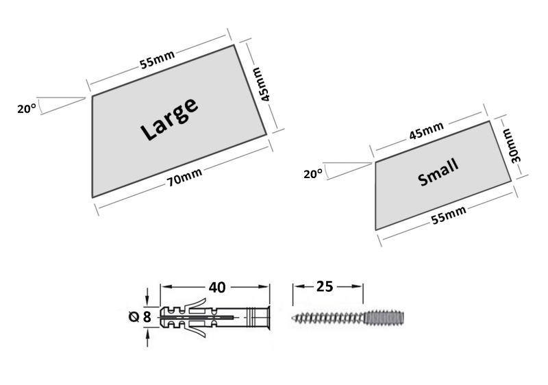 Scott Morris Furniture Round Oak Pegs
