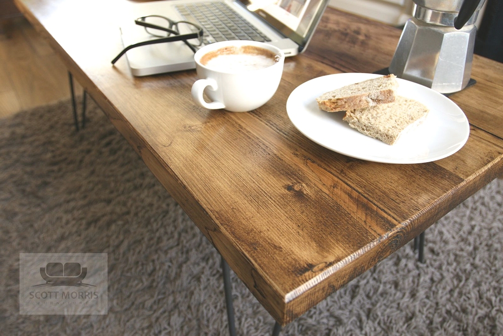 Scott Morris Furniture Repurposed scaffold board coffee tables